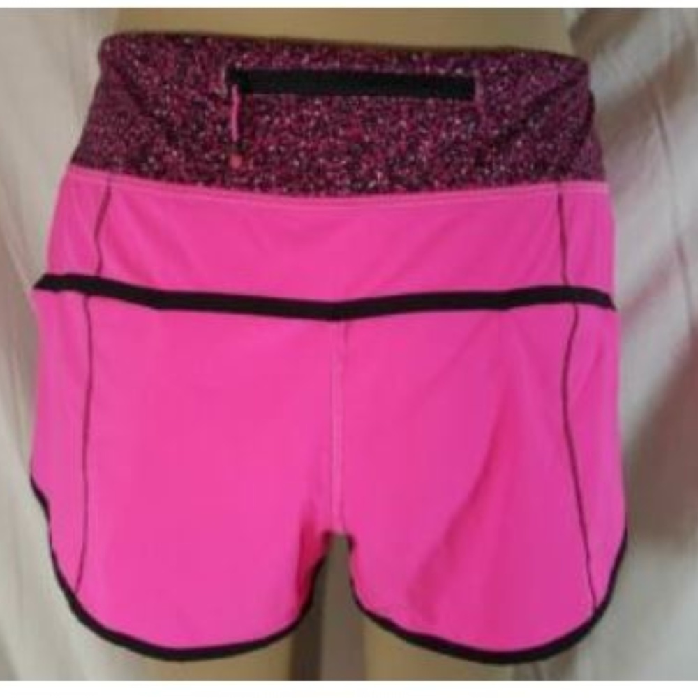 Lululemon Run Speed Short 10 Raspberry Glo Pink - Picture 4 of 7